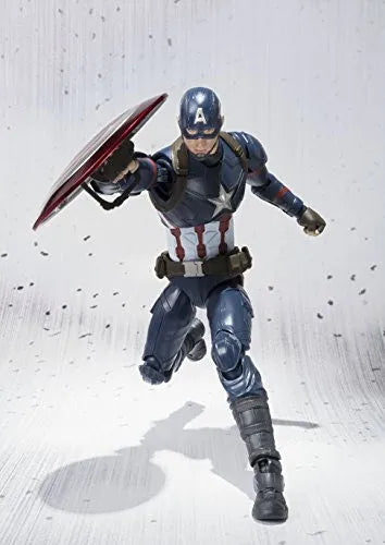 Captain America: Civil War - Captain America - S.H.Figuarts (Bandai)ㅤ – Bandai – ActionFigure Brasil