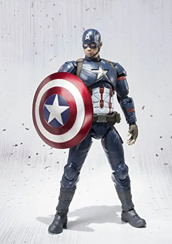 Captain America: Civil War - Captain America - S.H.Figuarts (Bandai)ㅤ – Bandai – ActionFigure Brasil