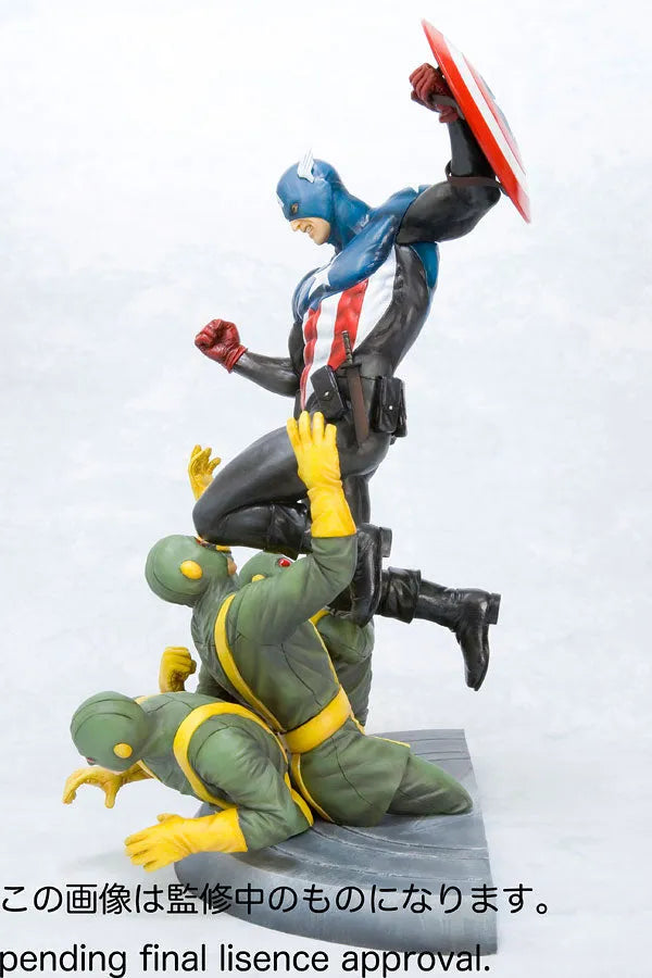 Captain America - Fine Art Statue - NEW ver. (Kotobukiya)ㅤ – Kotobukiya – ActionFigureBrasil