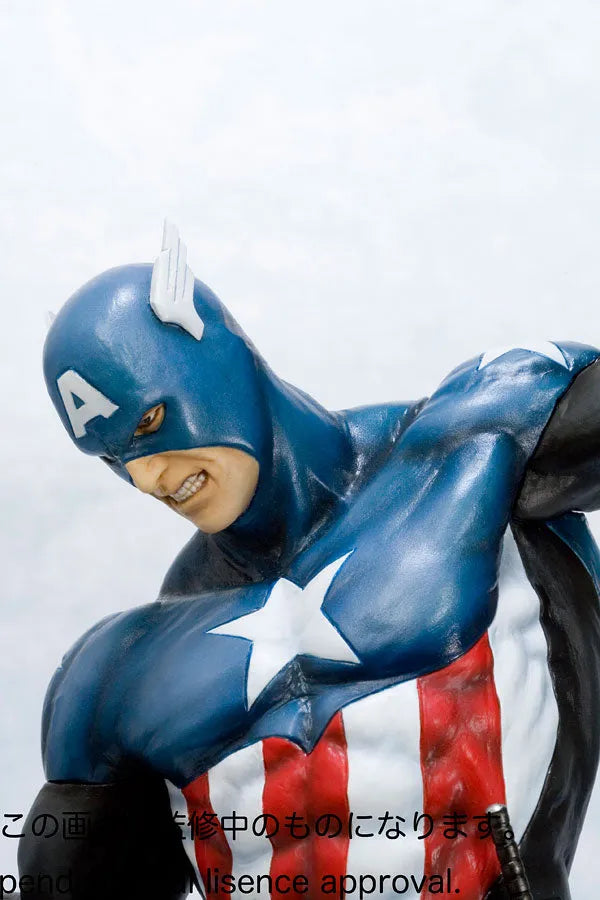 Captain America - Fine Art Statue - NEW ver. (Kotobukiya)ㅤ – Kotobukiya – ActionFigureBrasil