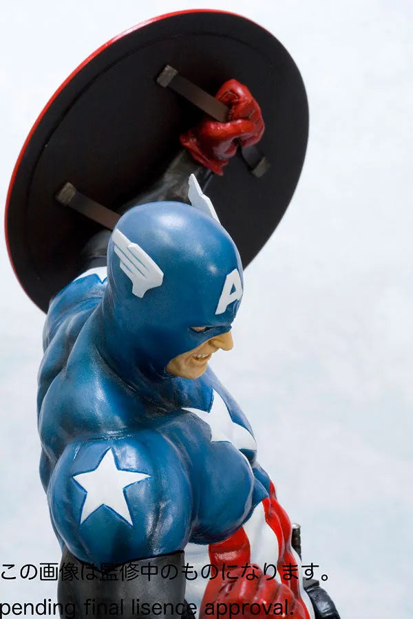 Captain America - Fine Art Statue - NEW ver. (Kotobukiya)ㅤ – Kotobukiya – ActionFigureBrasil