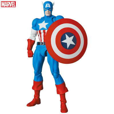 Captain America - Mafex No.217 - Comic Ver. (Medicom Toy)ㅤ – Medicom Toy – ActionFigureBrasil
