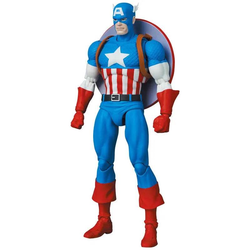 Captain America - Mafex No.217 - Comic Ver. (Medicom Toy)ㅤ – Medicom Toy – ActionFigureBrasil