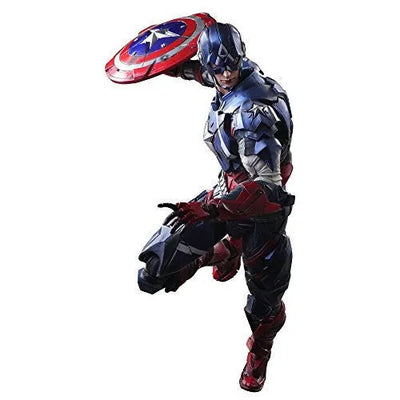 Captain America - Play Arts Kai (Square Enix)ㅤ – Square Enix – ActionFigureBrasil