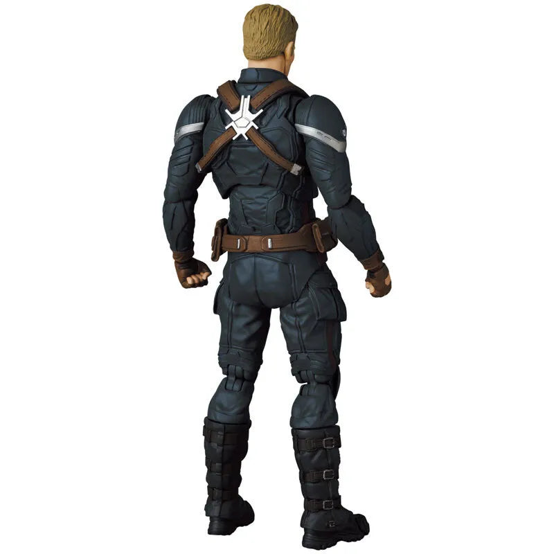 Captain America: The Winter Soldier - Captain America - Mafex No.202 - Stealth Suit (Medicom Toy)ㅤ – Medicom Toy – ActionFigure Brasil