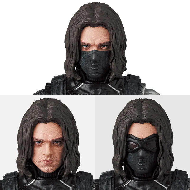 Captain America: The Winter Soldier - Winter Soldier - Mafex No.203 (Medicom Toy)ㅤ – Medicom Toy – ActionFigureBrasil
