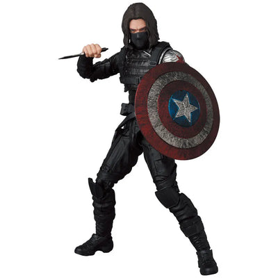 Captain America: The Winter Soldier - Winter Soldier - Mafex No.203 (Medicom Toy)ㅤ – Medicom Toy – ActionFigureBrasil — ambientada
