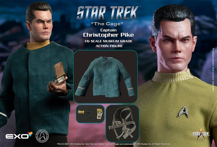 Captain Christopher Pike – EXO-6 – ActionFigure Brasil