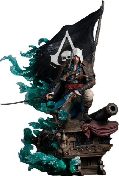 Captain Edward Kenway - LIMITED EDITION: 2000 (Exclusive) – PureArts – ActionFigure Brasil — detalhe do produto
