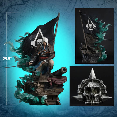 Captain Edward Kenway - LIMITED EDITION: 2000 (Exclusive) – PureArts – ActionFigure Brasil — embalagem