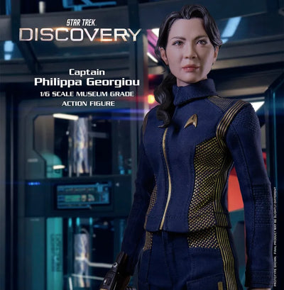 Captain Georgiou – EXO-6 – ActionFigure Brasil — embalagem