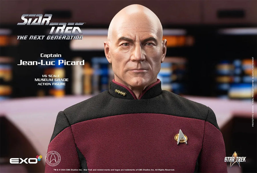 Captain Jean-Luc Picard (Standard Version) – EXO-6 – ActionFigure Brasil