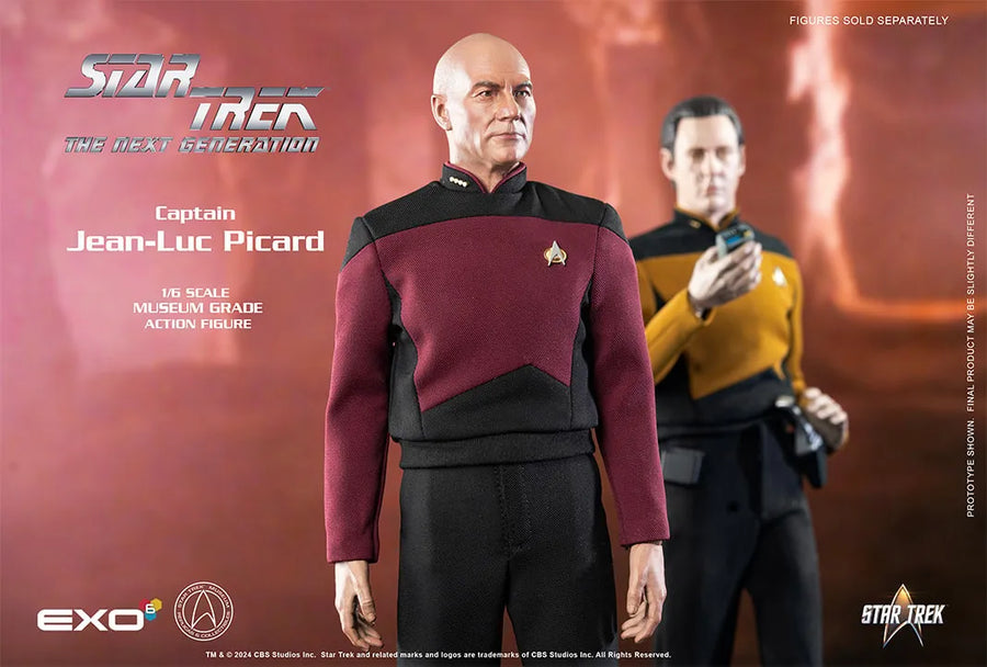 Captain Jean-Luc Picard (Standard Version) – EXO-6 – ActionFigure Brasil
