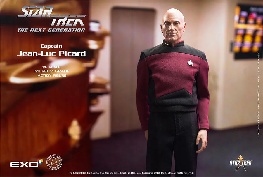 Captain Jean-Luc Picard (Standard Version) – EXO-6 – ActionFigure Brasil