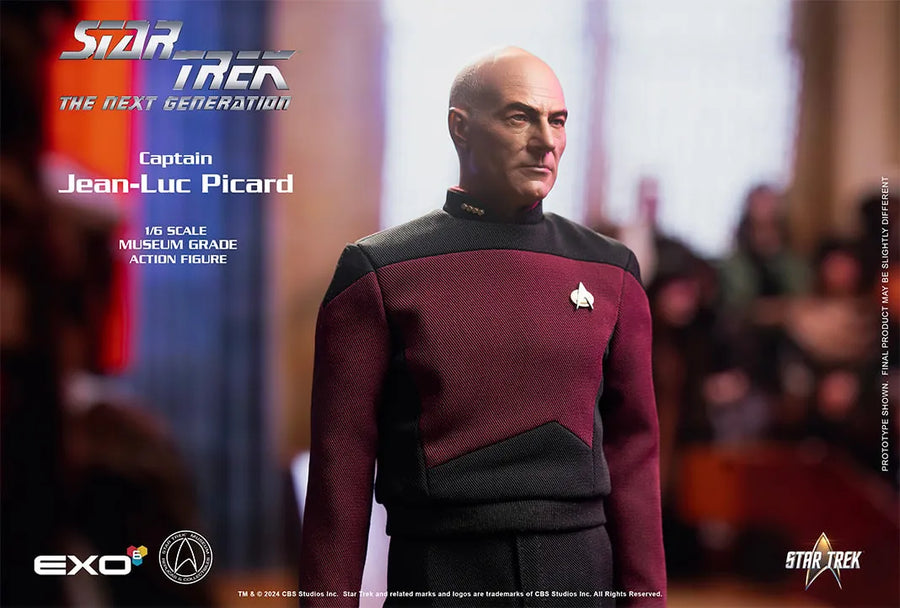 Captain Jean-Luc Picard (Standard Version) – EXO-6 – ActionFigure Brasil