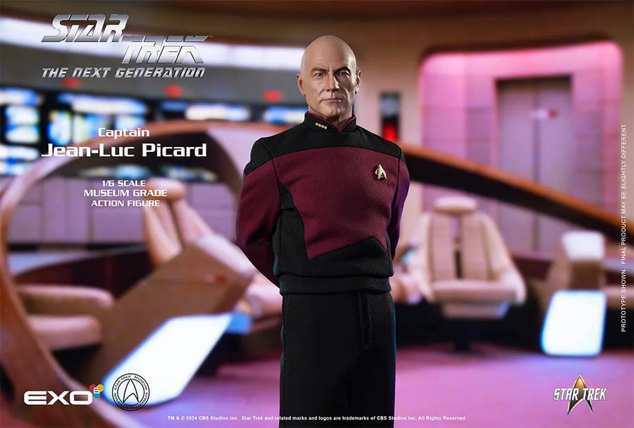 Captain Jean-Luc Picard (Standard Version) – EXO-6 – ActionFigure Brasil