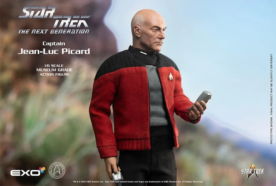 Captain Jean-Luc Picard (Standard Version) – EXO-6 – ActionFigure Brasil