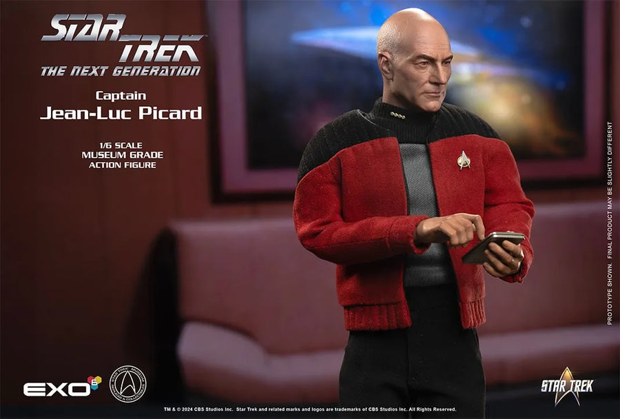 Captain Jean-Luc Picard (Standard Version) – EXO-6 – ActionFigure Brasil