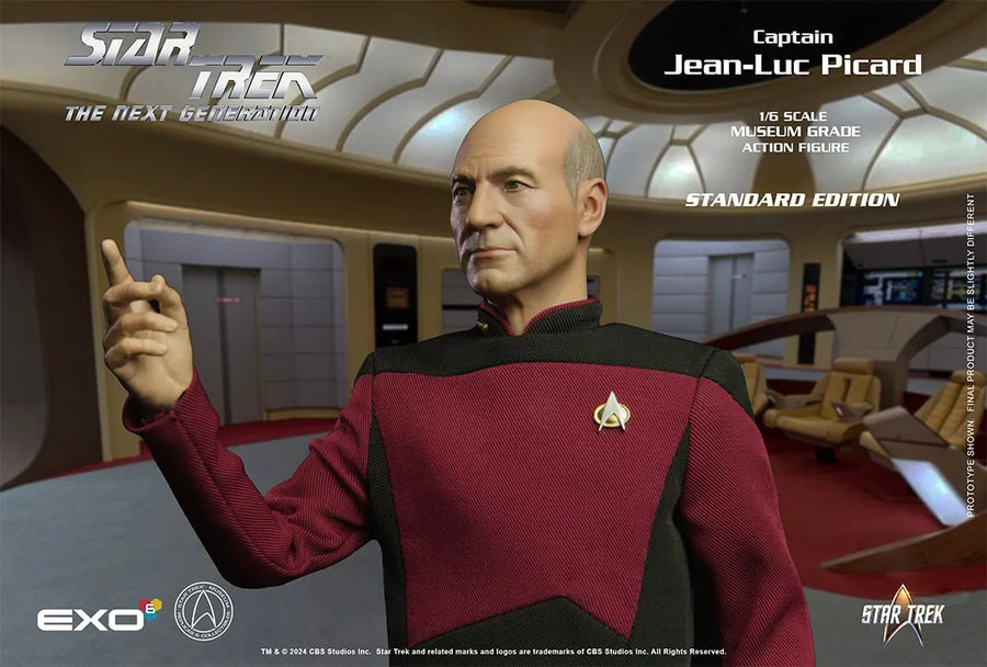 Captain Jean-Luc Picard (Standard Version) – EXO-6 – ActionFigure Brasil