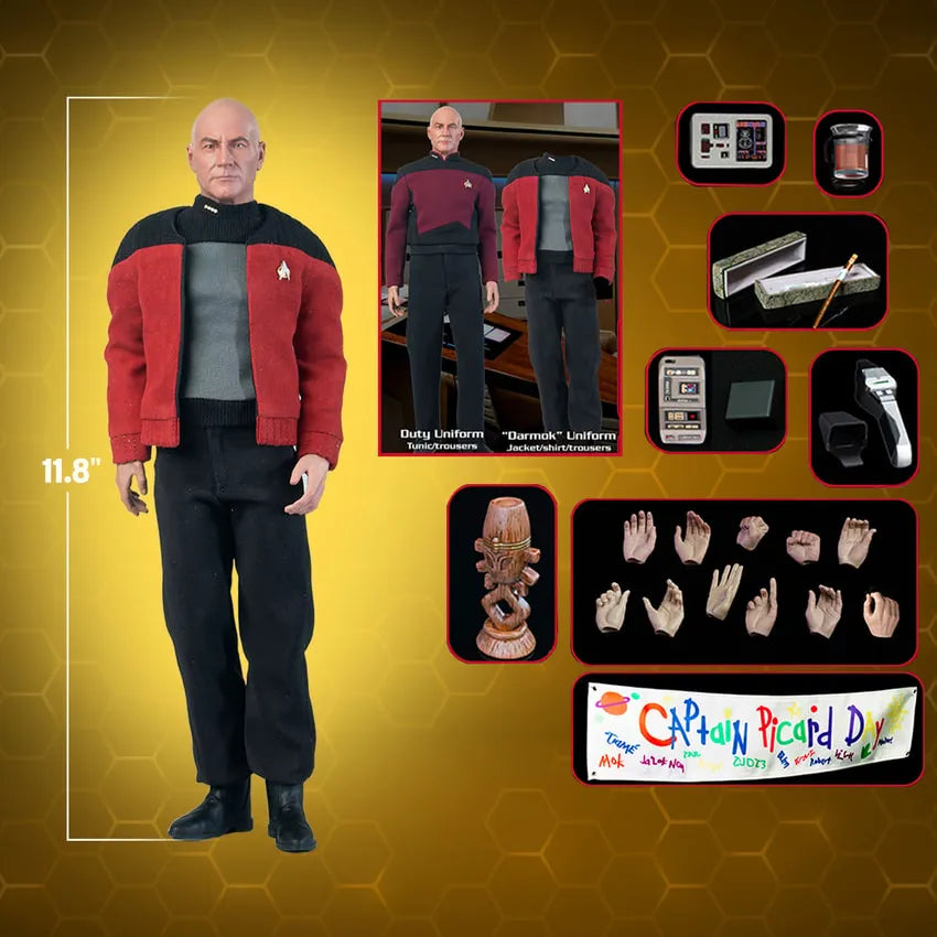 Captain Jean-Luc Picard (Standard Version) – EXO-6 – ActionFigure Brasil