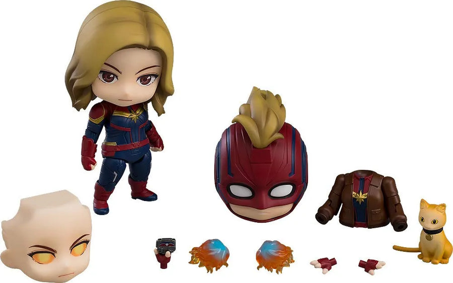 Captain Marvel - Goose - Nendoroid #1154-DX - Hero's Edition, DX Ver. (Good Smile Company)ㅤ – Good Smile Company – ActionFigure Brasil