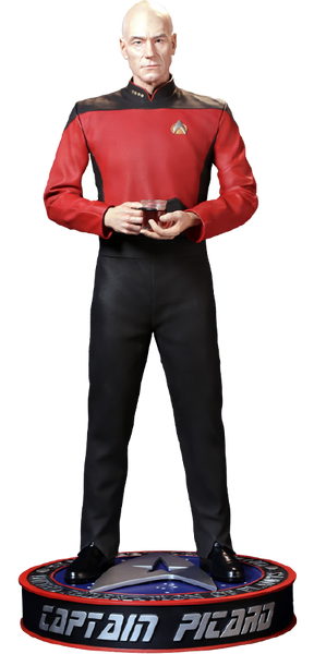 Captain Picard - LIMITED EDITION: 150 – DarkSide Collectibles Studio – ActionFigure Brasil — close