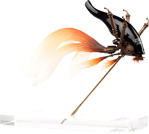 Carassius Auratus Large (Black) - LIMITED EDITION: 300 – Manas SUM – ActionFigure Brasil