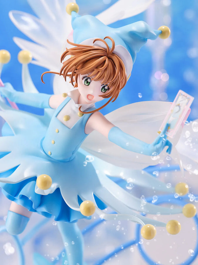 Card Captor Sakura: Clear Card-hen - Kinomoto Sakura - Shibuya Scramble Figure - 1/7 - Battle Costume Water Ver. (eStream)ㅤ – eStream – ActionFigure Brasil