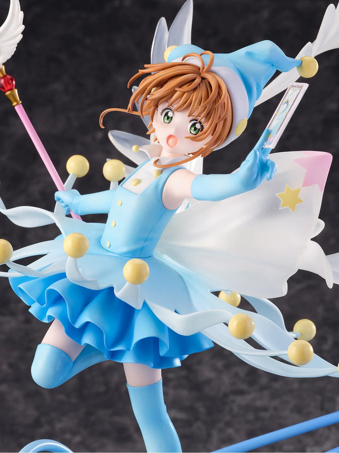 Card Captor Sakura: Clear Card-hen - Kinomoto Sakura - Shibuya Scramble Figure - 1/7 - Battle Costume Water Ver. (eStream)ㅤ – eStream – ActionFigure Brasil