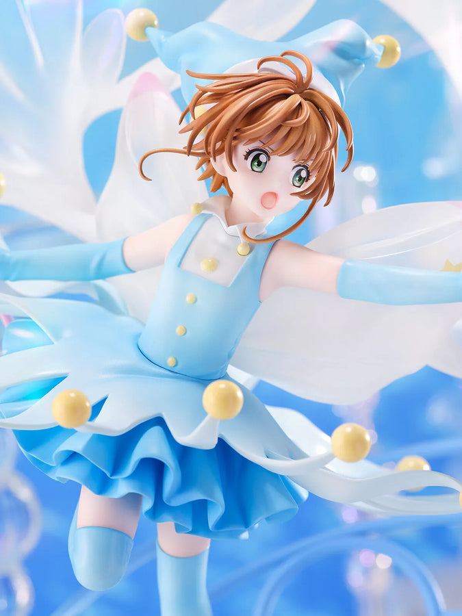 Card Captor Sakura: Clear Card-hen - Kinomoto Sakura - Shibuya Scramble Figure - 1/7 - Battle Costume Water Ver. (eStream)ㅤ – eStream – ActionFigure Brasil