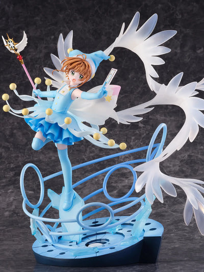Card Captor Sakura: Clear Card-hen - Kinomoto Sakura - Shibuya Scramble Figure - 1/7 - Battle Costume Water Ver. (eStream)ㅤ – eStream – ActionFigure Brasil — iluminação de estúdio