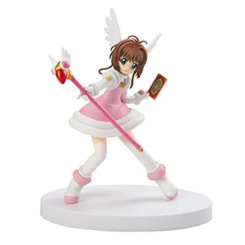 Card Captor Sakura - Kinomoto Sakura - Card Captor Sakura Special Figure Series - Special Figure - Cheerful Pink, Episode #4 Battle Costume ver. (FuRyu)ㅤ – FuRyu – ActionFigure Brasil