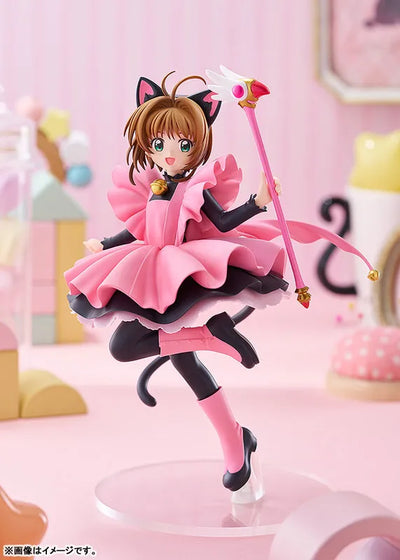 Card Captor Sakura - Kinomoto Sakura - Pop Up Parade - Black Cat Costume Ver., L (Good Smile Company)ㅤ – Good Smile Company as Manufacturer – ActionFigure Brasil — ângulo diferente