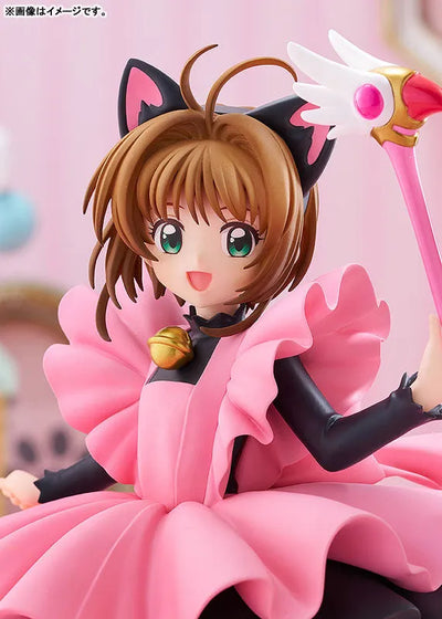 Card Captor Sakura - Kinomoto Sakura - Pop Up Parade - Black Cat Costume Ver., L (Good Smile Company)ㅤ – Good Smile Company as Manufacturer – ActionFigure Brasil — detalhe do produto