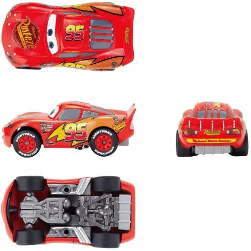 Cars - Lightning McQueen - Revoltech - Revoltech Pixar Figure Collection - 3 (Kaiyodo Pixar The Walt Disney Company)ㅤ – Kaiyodo – ActionFigureBrasil