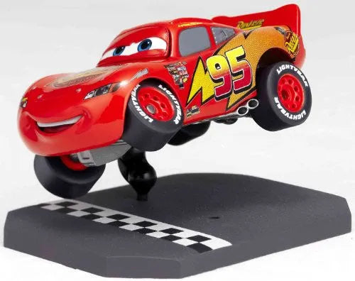 Cars - Lightning McQueen - Revoltech - Revoltech Pixar Figure Collection - 3 (Kaiyodo Pixar The Walt Disney Company)ㅤ – Kaiyodo – ActionFigureBrasil