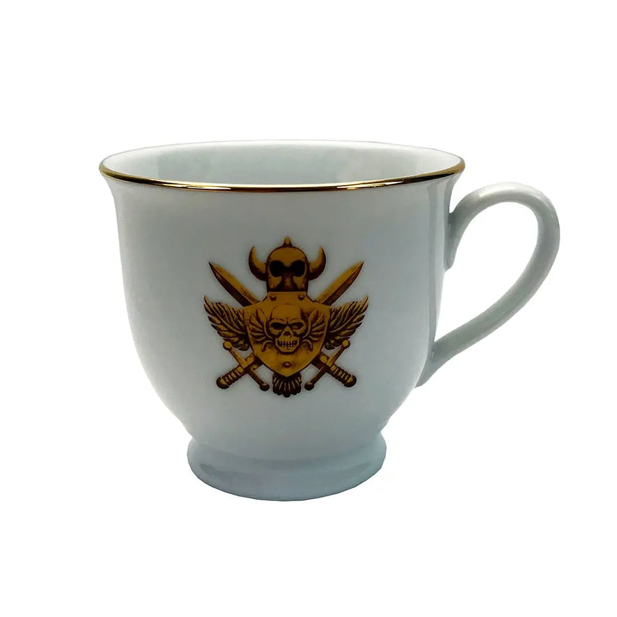 Castle Grayskull Crest Porcelain Cup & Saucer Set – Factory Entertainment – ActionFigure Brasil