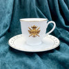 Castle Grayskull Crest Porcelain Cup & Saucer Set - ActionFigure Brasil