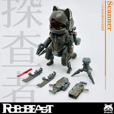 Cat Explorer - Scanner (ROBOBEAST)ㅤ – ROBOBEAST – ActionFigureBrasil — ângulo diferente