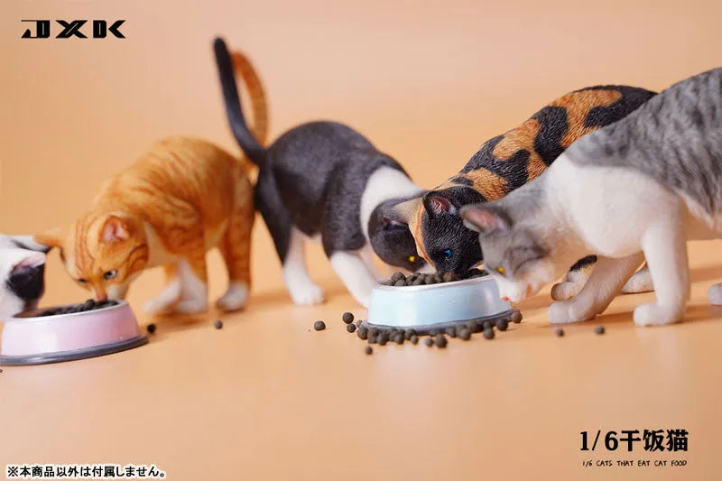Cat Having a Dinner A2ㅤ – JXK Studio – ActionFigureBrasil