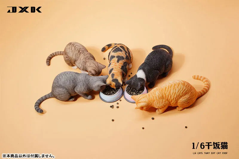 Cat Having a Dinner B4ㅤ – JXK Studio – ActionFigureBrasil