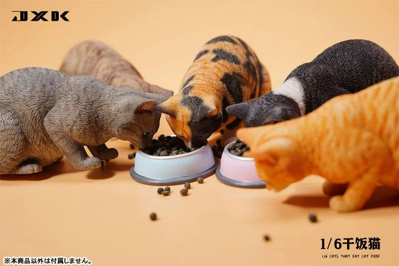 Cat Having a Dinner B4ㅤ – JXK Studio – ActionFigureBrasil
