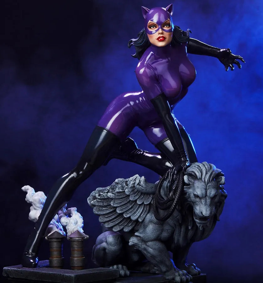 Catwoman (Purple Edition) - LIMITED EDITION: 150 (Variant - Quarter Scale) – Tweeterhead – ActionFigure Brasil