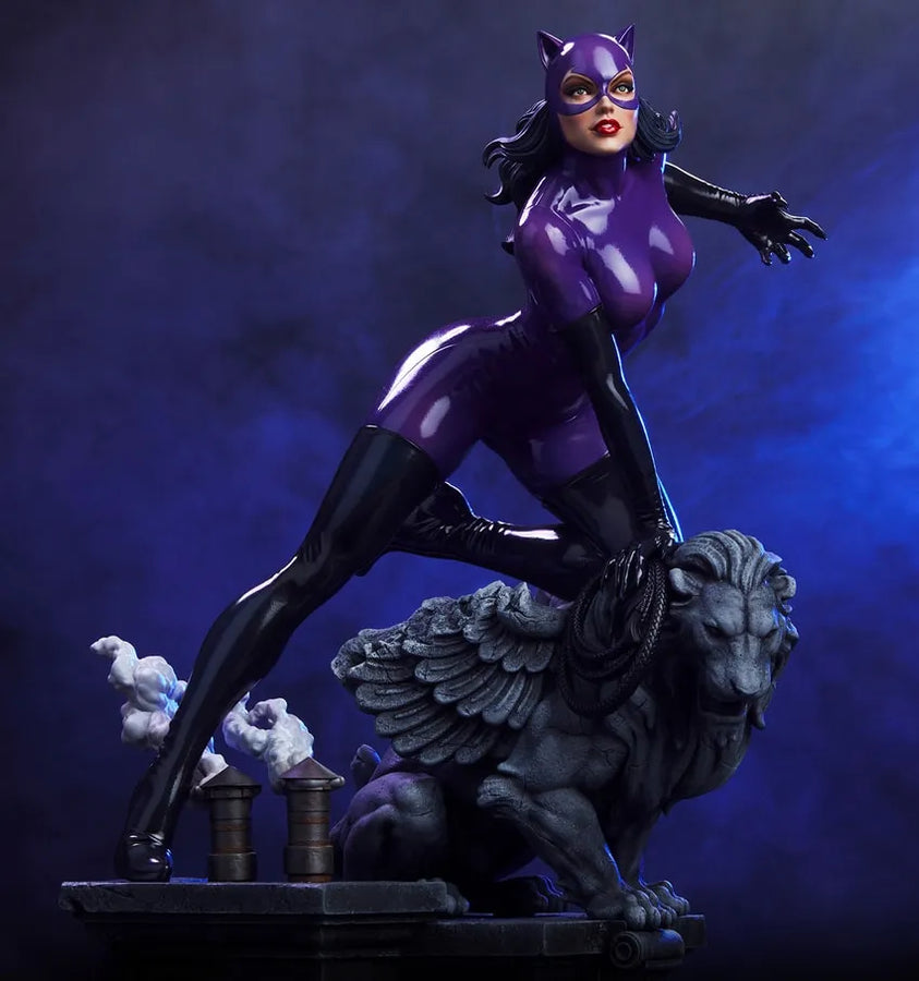 Catwoman (Purple Edition) - LIMITED EDITION: 150 (Variant - Quarter Scale) – Tweeterhead – ActionFigure Brasil