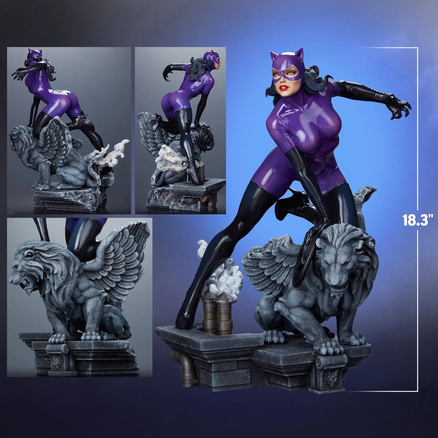 Catwoman (Purple Edition) - LIMITED EDITION: 150 (Variant - Quarter Scale) – Tweeterhead – ActionFigure Brasil