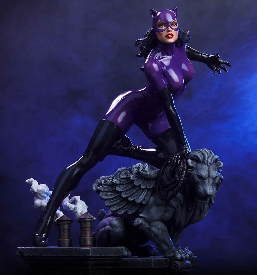 Catwoman (Purple Edition) - LIMITED EDITION: 150 (Variant - Quarter Scale) – Tweeterhead – ActionFigure Brasil