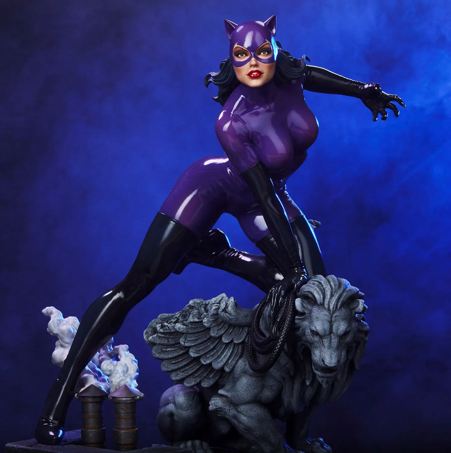 Catwoman (Purple Edition) - LIMITED EDITION: 150 (Variant - Quarter Scale) – Tweeterhead – ActionFigure Brasil