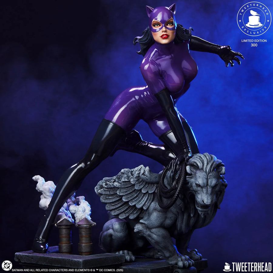 Catwoman (Purple Edition) - LIMITED EDITION: 150 (Variant - Quarter Scale) – Tweeterhead – ActionFigure Brasil