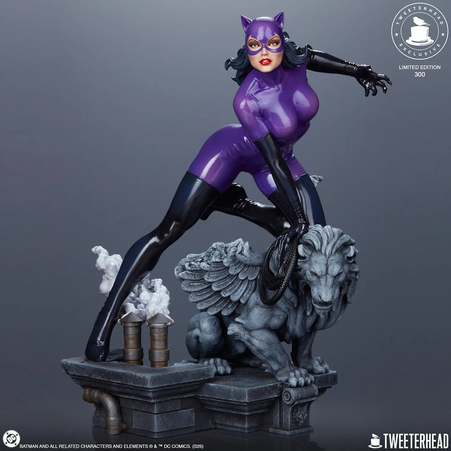 Catwoman (Purple Edition) - LIMITED EDITION: 150 (Variant - Quarter Scale) – Tweeterhead – ActionFigure Brasil