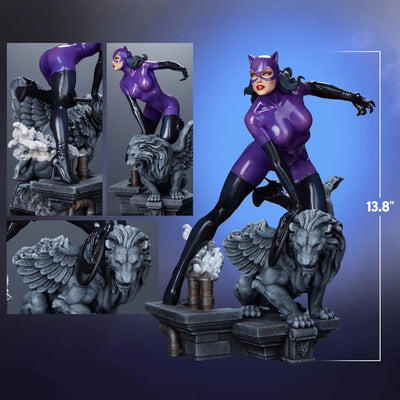 Catwoman (Purple Edition) - LIMITED EDITION: 150 (Variant - Sixth Scale) – Tweeterhead – ActionFigure Brasil — ângulo diferente